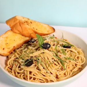Aglio olio pasta